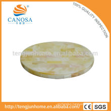 CBM-CS03 Eco friendly Chinese freshwater shell cup coaster
